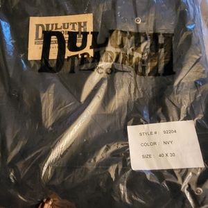 Navy, Brown and black bundle! Duluth Trading. Brand new, never worn 40 x 30